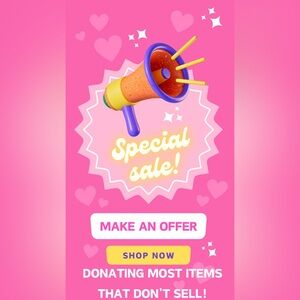 Moving Sale- Make me an offer!